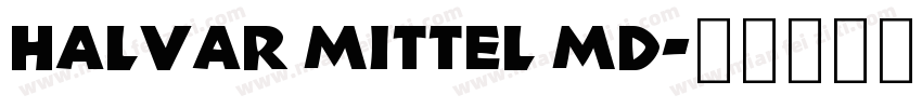 halvar mittel md字体转换